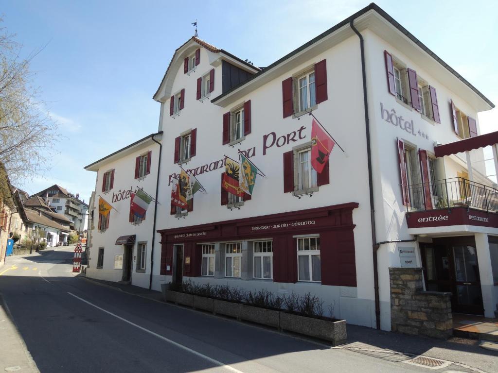 Hotel Du Port - Free Parking - Breakfast Included Estavayer-le-lac Kültér fotó